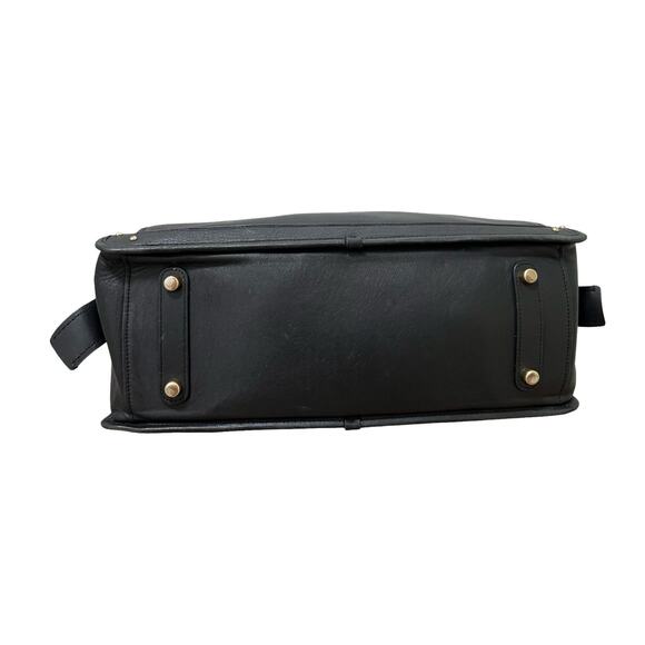 Coach Dreamer 36 Smooth Leather Satchel Shoulder Tote Bag in Black 31640 - Picture 11 of 16